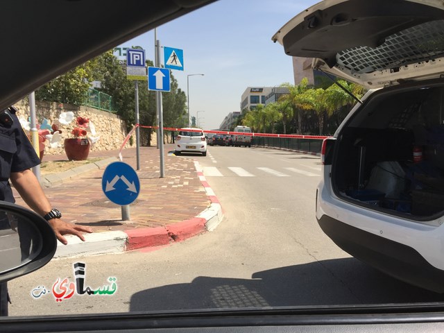   فيديو: اعتقال مشتبهة من سكان كفرقاسم قامت بتنفيذ عملية طعن في روش هعاين في المنطقة الصناعية  افيك 